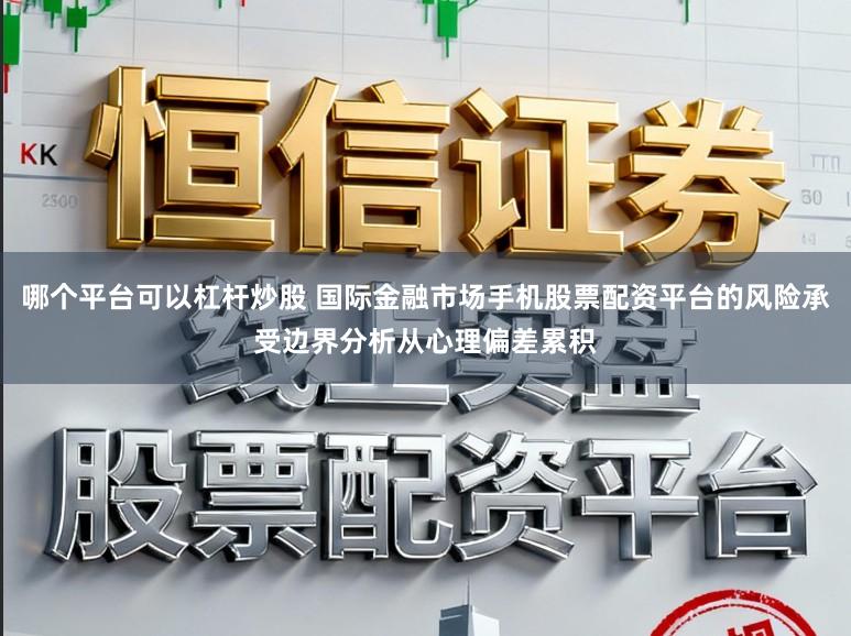 哪个平台可以杠杆炒股 国际金融市场手机股票配资平台的风险承受边界分析从心理偏差累积