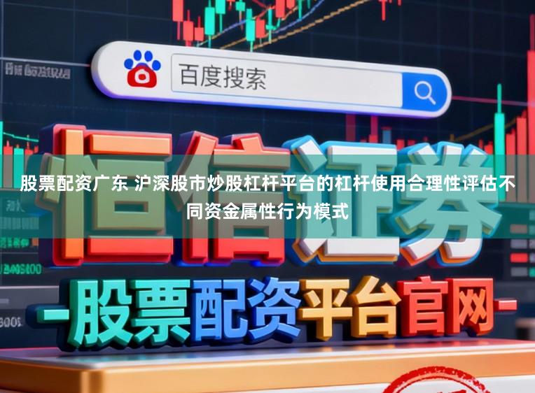 股票配资广东 沪深股市炒股杠杆平台的杠杆使用合理性评估不同资金属性行为模式