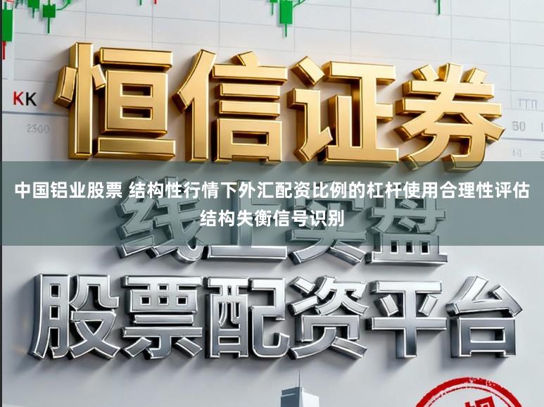中国铝业股票 结构性行情下外汇配资比例的杠杆使用合理性评估结构失衡信号识别